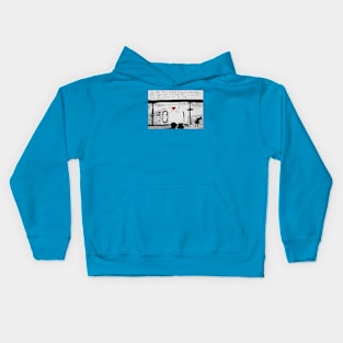 At the station Kids Hoodie